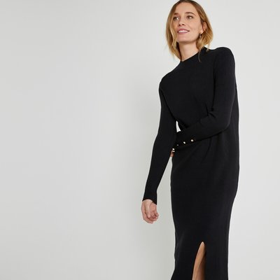 Lange jurk in fijn tricot LA REDOUTE COLLECTIONS