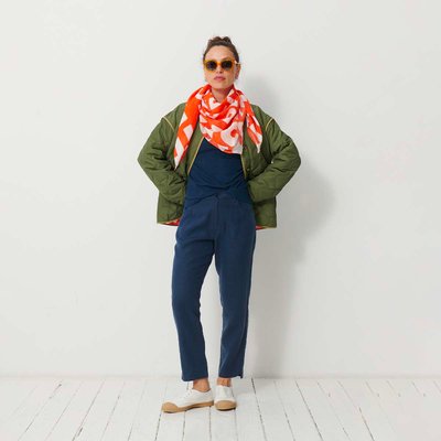 Foulard Carre Bensimon en coton 100x100cm BENSIMON