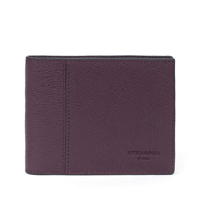 Portefeuille italien  2 volets  Stop RFID  Cuir DANDY HEXAGONA