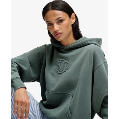 Sweat à capuche SD&Co Monogram Coupe Décontractée SUPERDRY