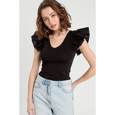 Body manches volants CACHE CACHE