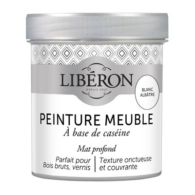 Peinture meuble à base de caséine, mat, Les Blancs LIBERON
