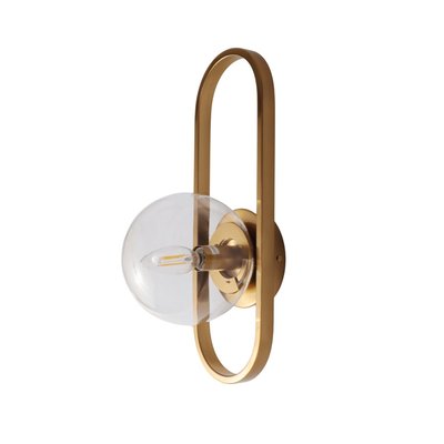 Applique dorée avec globe transparent - BELISTO KOSILUM