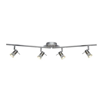 Plafonnier Salle de Bain Aries 4x5W GU10 Chrome BOUTICA-DESIGN