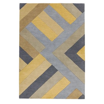 Tapis pure laine tufté main ZIGO NOVATREND