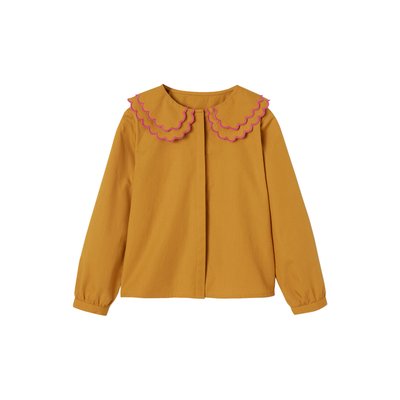 Chemise double col oversize brodé VERTBAUDET