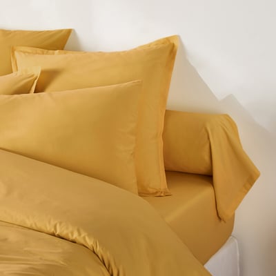 Taie de traversin en percale de coton, 80 fils, Scenario LA REDOUTE INTERIEURS