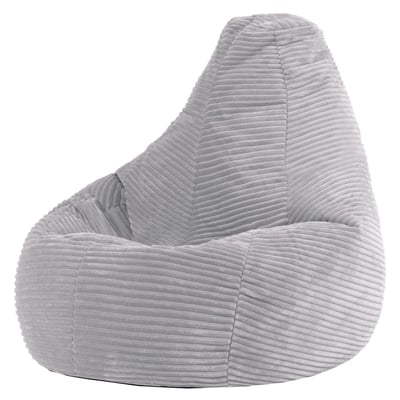 Pouf poire enfant à dossier haut velours côtelé Oeko-Tex® - DALTON ICON