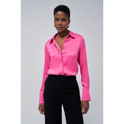 Chemise satin rose on sale