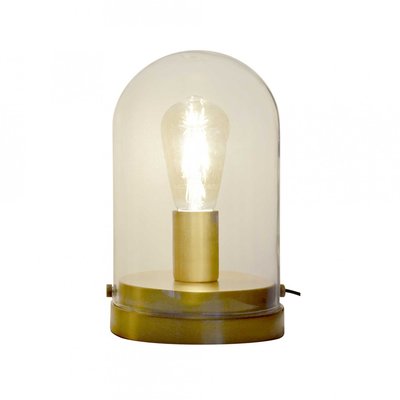 Lampe à poser en métal et verre, LIRTON C-CREATION