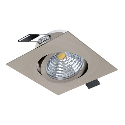Spot à encastrer métal   SALICETO carré led intégrée EGLO