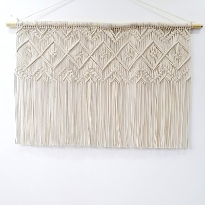 Decoração de parede em macramé MURALHA XL, Macramar MACRAMAR