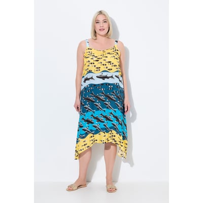 Robe de plage sans manches. Imprimé ULLA POPKEN