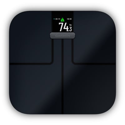 Pèse personne connecté S2 Smart Scale Black connecte GARMIN