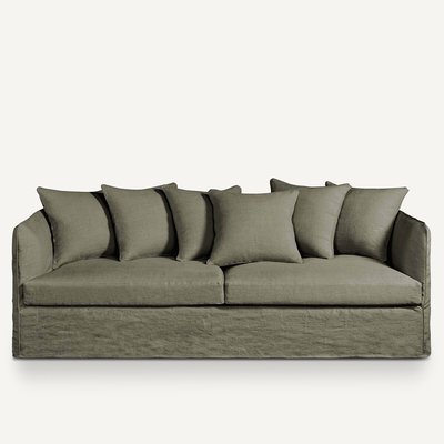 Housse canapé lin épais stonewashed Neo Chiquito AM.PM