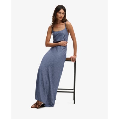 Robe Longue à Bretelles Imprimée SUPERDRY