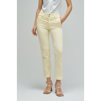 SECRET CHINO PUSH IN CROPPED SLIM SALSA JEANS