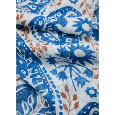 Foulard cachemire lin MANGO