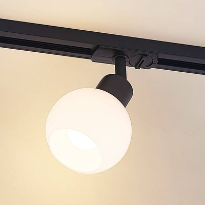 Luminaire sur rail électrique en métal LED LINDBY