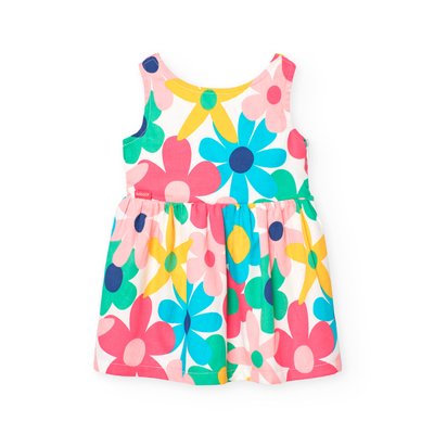 Robe en coton avec imprimé fleurs BOBOLI
