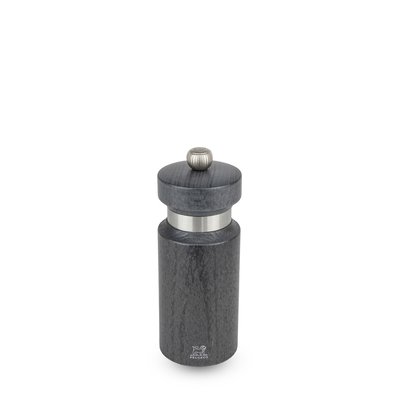 Royan Moulin à poivre manuel en bois finition gris métallisé et inox 14 cm PEUGEOT