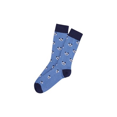 Chaussettes en coton imprimé Panda Made in France ARTHUR