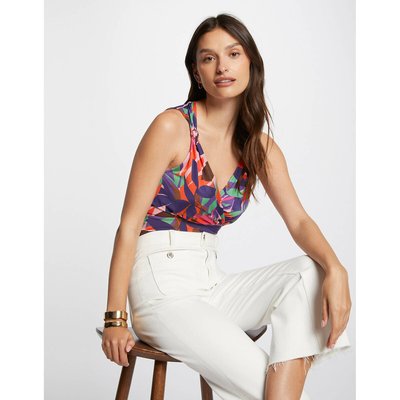 Camiseta de tirantes motivo floral MORGAN