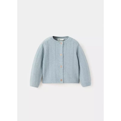 Cardigan maille détails ajourés MANGO BABY