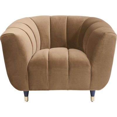 Fauteuil en velours, SPECTRA KARE DESIGN