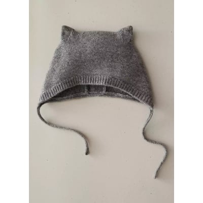 Bonnet 100 % cachemire avec liens MANGO HOME