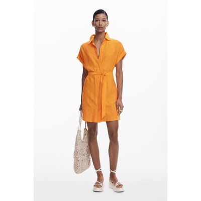 Robe courte ajourée DESIGUAL