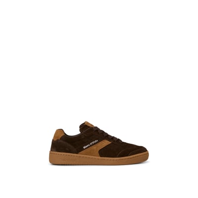 Modèle de baskets Court en cuir velours souple MARC O'POLO
