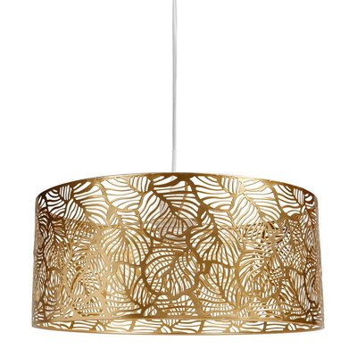 Suspension Métal Ajouré Doré Calathéa D35 DECORATIE