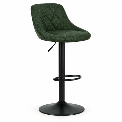Chaise de bar en tissu, hauteur réglable (lot de 2) MALMOE PIER IMPORT