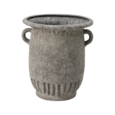 Vase antique céramique déco gris 23 cm - SIOREN CAMIF