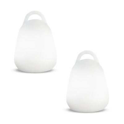 Lot 2 Baladeuses sans fil waterproof LED LIBERTY C25 LUMISKY