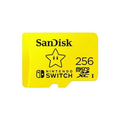 Carte Micro SD Nintendo Switch microSDXC 256GB SANDISK