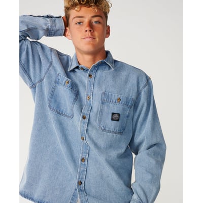 Chemise en jeans à manches longues CLASSIC SURF RIP CURL