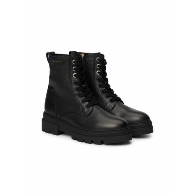 Boots lacées en cuir TOMMY HILFIGER
