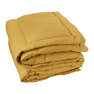 Dessus de lit matelassé peau de pêche Oekotex TOISON D OR