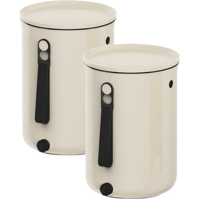 Composteur de cuisine Organico 2 set de 2 bacs 9.6L blanc BOKASHI