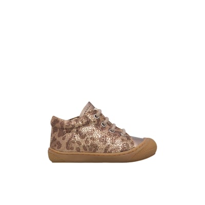 Chaussures en cuir pour les premiers pas avec zip COCOON ZIP NATURINO