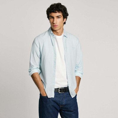 Chemise Coupe Slim En Popeline PEPE JEANS
