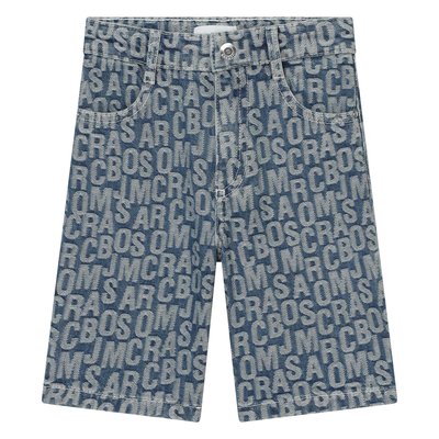 Bermuda en jean motif jacquard MARC JACOBS