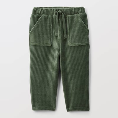 Pantalon Velours Garçon – Hiver Chaud – Taille 4 à 12 Ans – Coton Doux – Élastique à La Taille – Poches Avant/arrière - 10