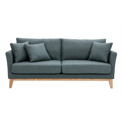 Canapé scandinave déhoussable 3 places OSLO MILIBOO