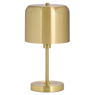 Lampe à poser champignon métal doré WADIGA