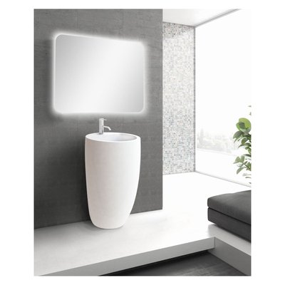 Lavabo colonne en céramique Boston MOB IN