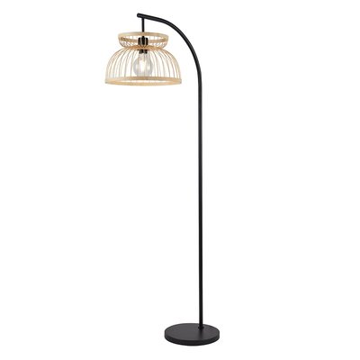 Bamboo Shade Floor Lamp SO'HOME