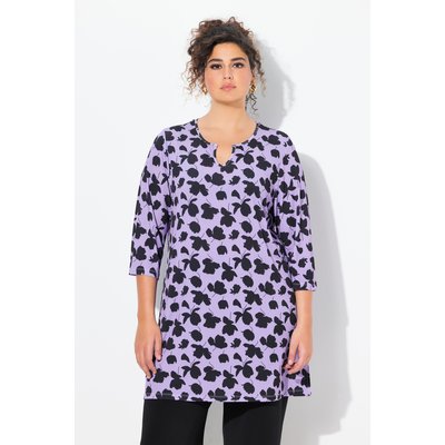 T-shirt long, col tunisien et manches 3/4 ULLA POPKEN
